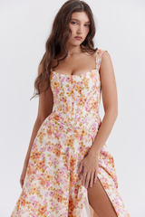 Amara Bloom | Midi Dress 