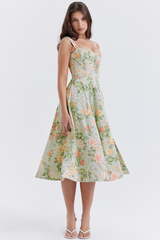 Amara Bloom | Midi Dress 