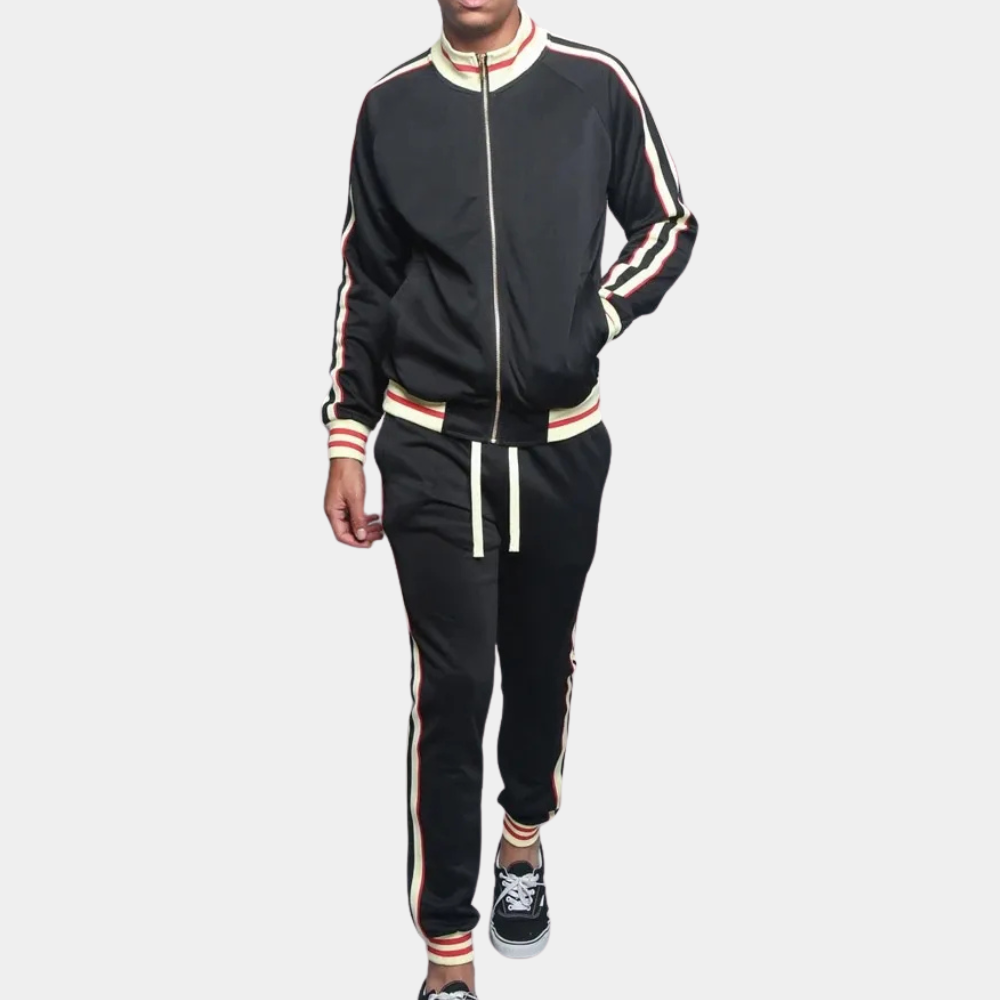 trackset heren zwart

