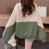 stijlvol sweatshirt met ribdetails
