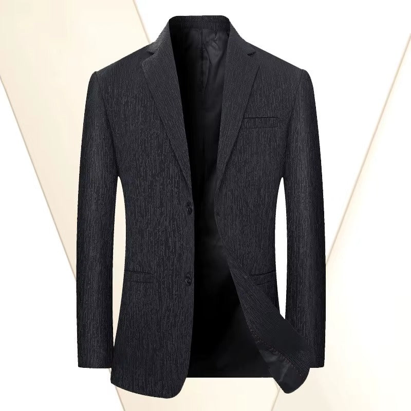 Zwart slim fit colbert voor heren | Klassiek jasje voor bruiloft of gala