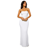 Valéria Abendkleid in Weiß – festliches Bodycon Kleid für Damen